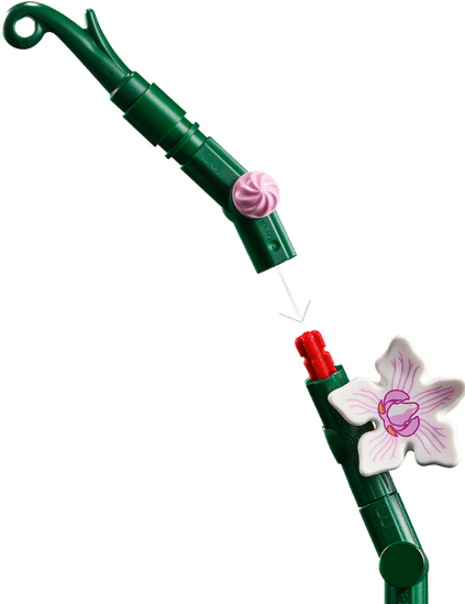 Actual product image LEGO Orchid (10311, LEGO Botanical)