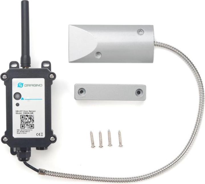 Actual product image Dragino DS03A-LB LoRaWAN door sensor / window contact Node 868MHz
