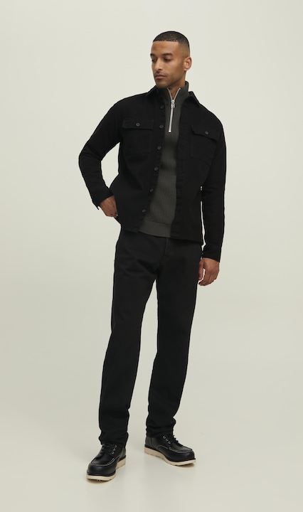 Produktbild Jack & Jones RDD Einfarbig Strickpullover mit Rundhals Strickpullover mit Rundhals (S)