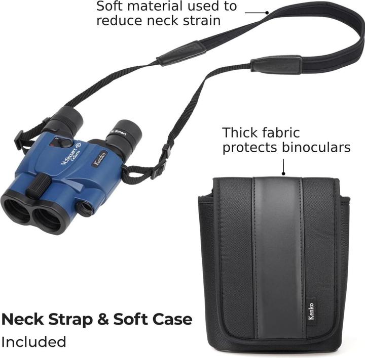Actual product image Kenko VC Smart 14x30 Image Stabilized Binoculars (14x, 30 mm)