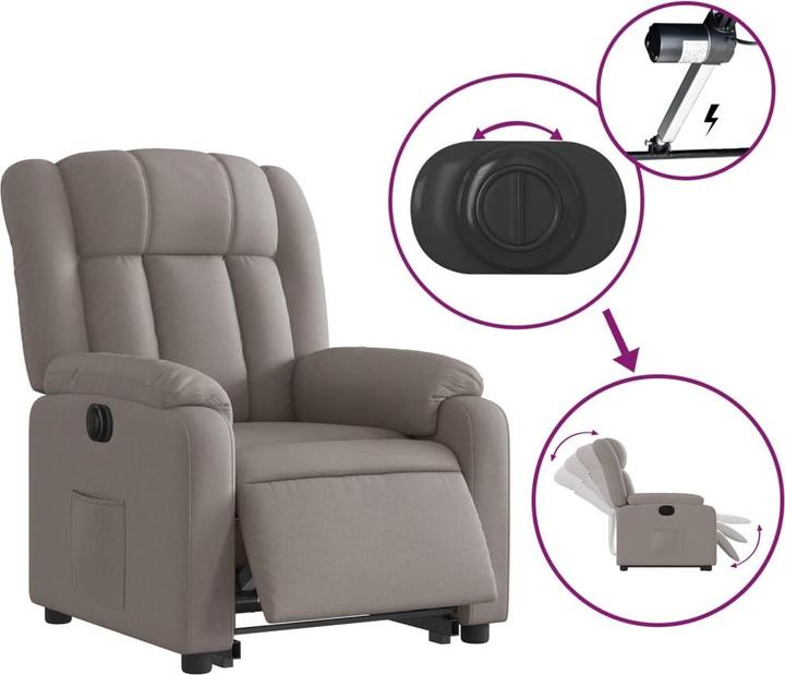 Actual product image vidaXL Relaxing armchair
