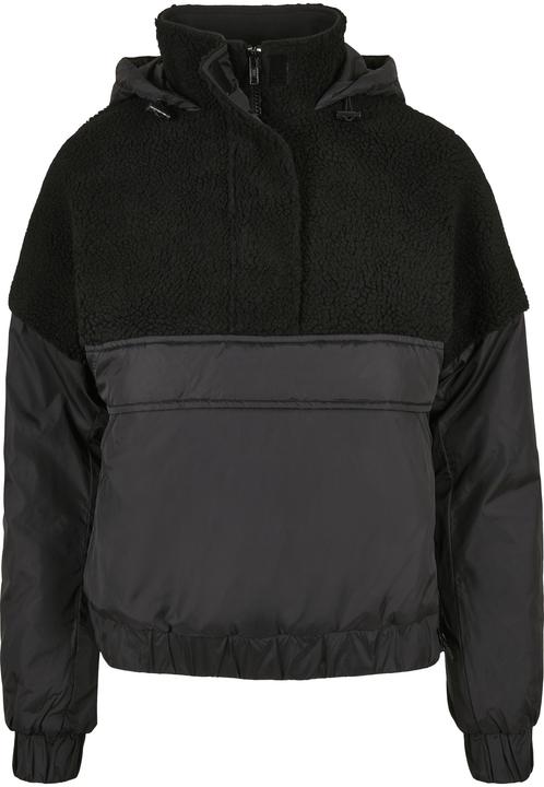 Immagine prodotto Urban Classics Giacca Sherpa Mix Pull Over da donna (4XL)