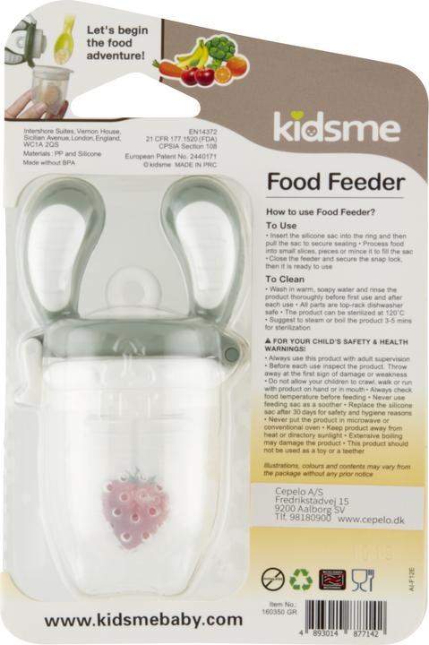Actual product image Kidsme Foodfeeder - Green - str. L (KIDS160337GR)