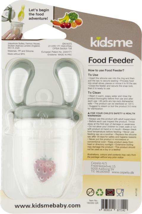 Image du produit Kidsme Foodfeeder - Green - str. L (KIDS160337GR)