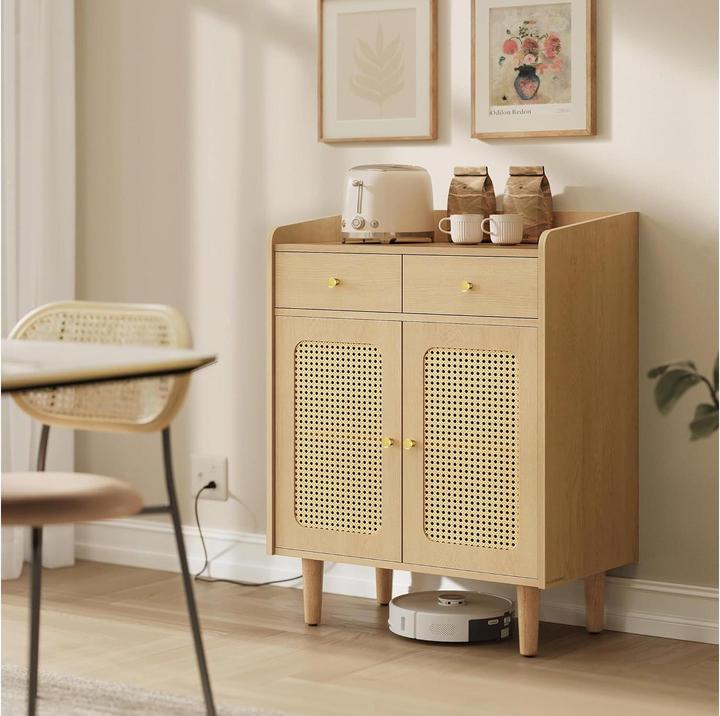 Produktbild Vasagle Kommode, Weiss (70 x 40 x 90 cm)