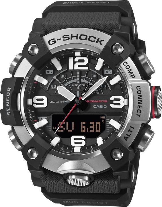 Produktbild Casio GG-B100XM-1AER (Analoguhr, Chronograph, Digitaluhr, Schrittzähler, 53 mm)