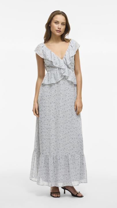 Image du produit Vila Ärmelloses Rüschen Maxikleid (40)