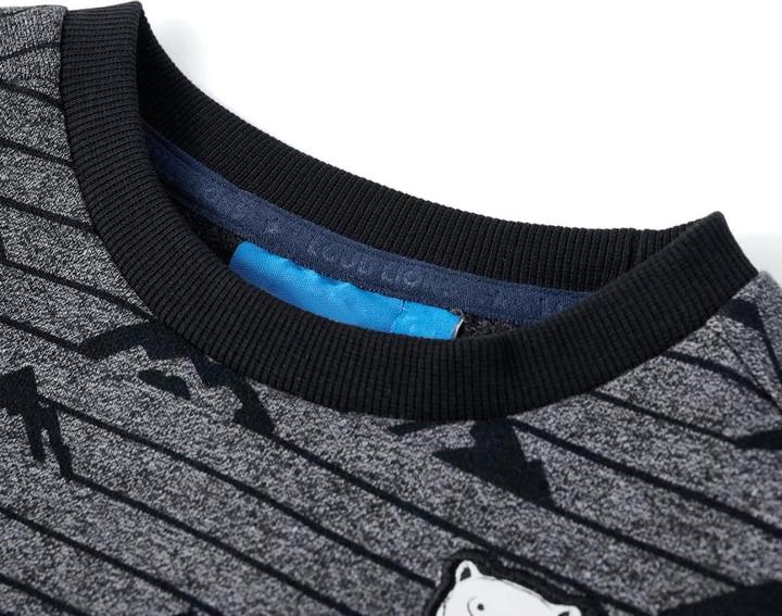 Immagine prodotto vidaXL Felpa da bambino blu navy melange 92,Materiale: 50 (92)