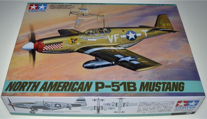 Actual product image Tamiya P-51B Mustang