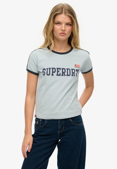 Actual product image Superdry Athletic Essential Stripe Tee (XL)