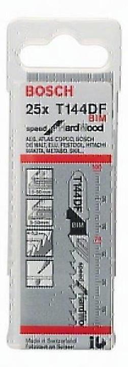 Produktbild Bosch Professional Zubehör PRO Hardwood fast T144DF Stichsägeblatt, 100 mm, 25-tlg.