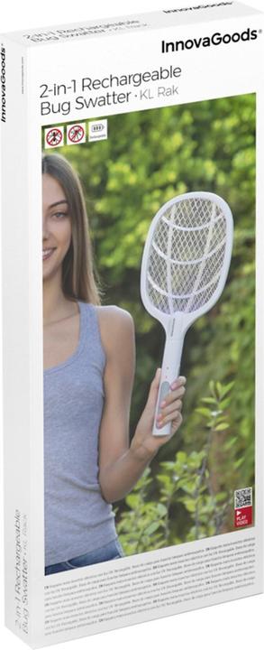 Immagine prodotto InnovaGoods Scacciamosche elettrico 2 in 1