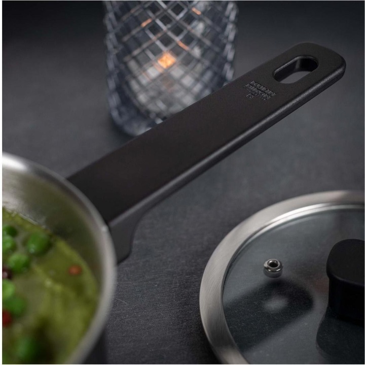 Actual product image Kuhn Rikon Locarno saucepan 2.0 L · Ø 18 cm (18 cm, Saucepan, Stainless steel)