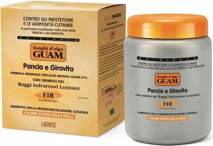 Guam FIR Bauch und Taille Meeresalgenschlamm für die Mikrozirkulation der Haut 1kg (Körpercreme)