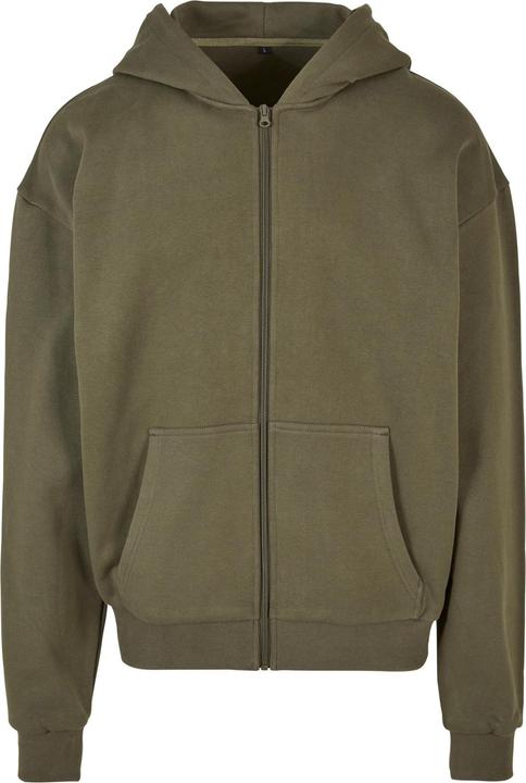 Immagine prodotto Build Your Brand Felpa con Cappuccio e Zip Intera Vintage Pesante Uomo (XXL)