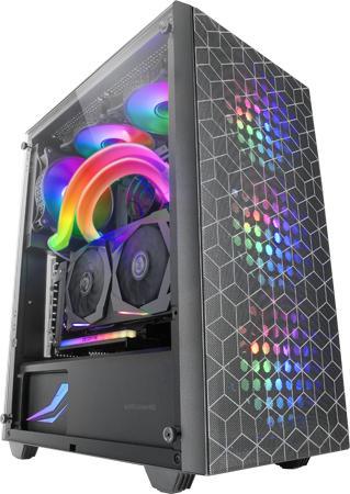 Actual product image Mars Gaming Boitier Moyen Tour Atx Mc-Mag RGB Avec Panneau Vitré (Noir) (ATX, mATX, Mini-ITX)