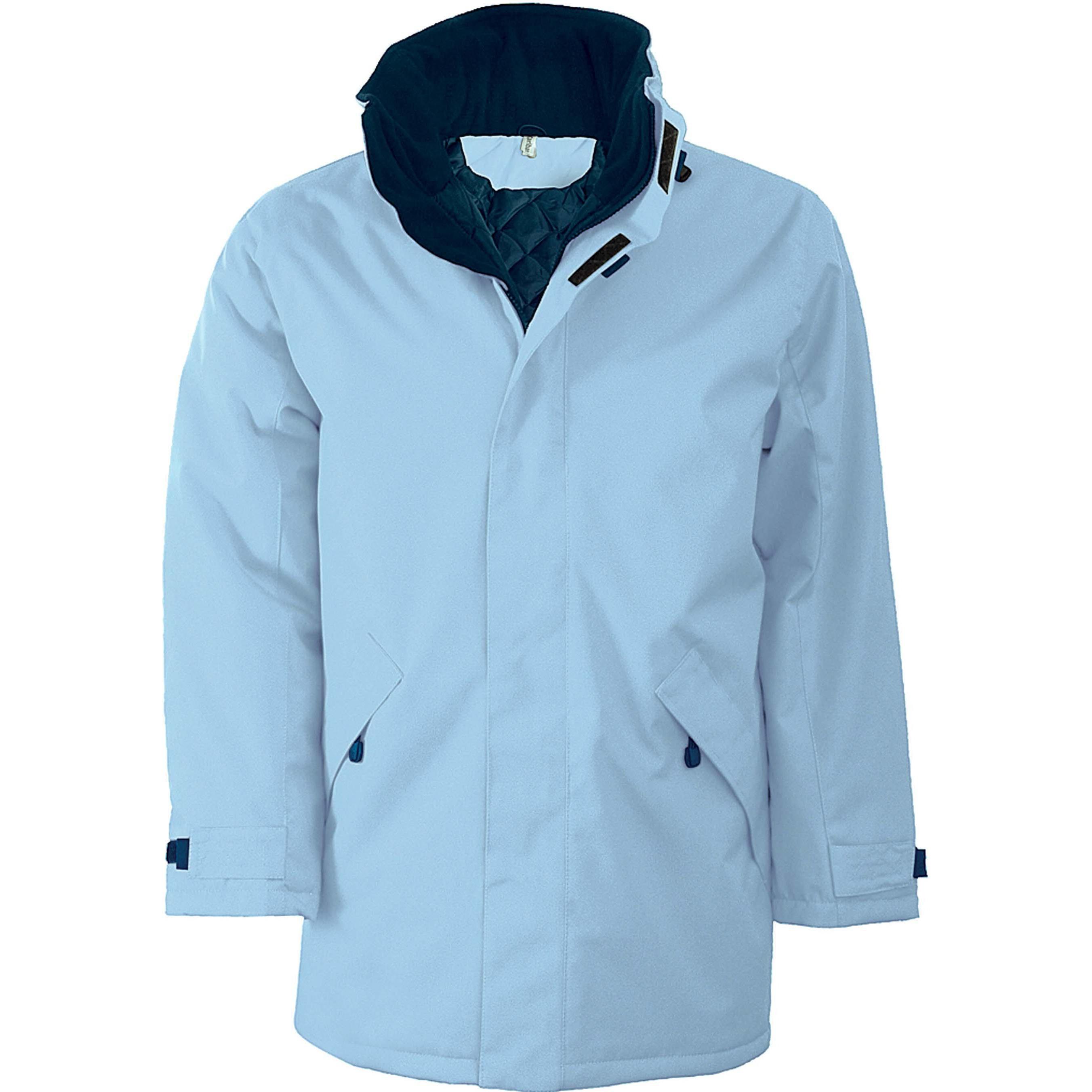 Kariban, Herren, Jacke, doublure matelassée (L), Blau, L