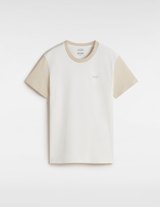 Actual product image Vans Colorblock Bff Tee Marshmallow/Oatmeal (XS)