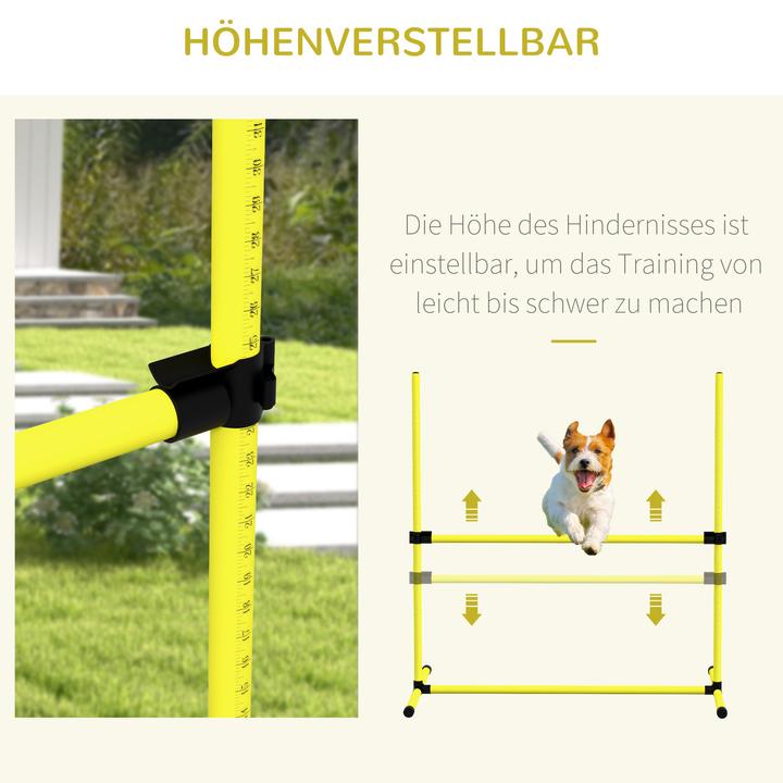 Actual product image PawHut Agility-Ausrüstung Kunststoff Gelb (Agility)