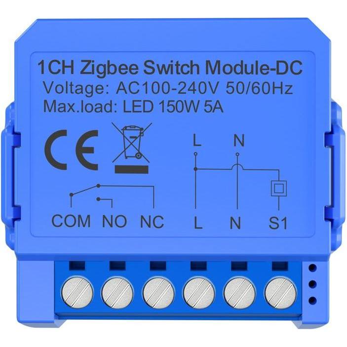 Avatto, Attuatore, 1-channel ZigBee switch module with voltage-free contact ZWSM16-DC32V-1 (Attuatore dell'interruttore)