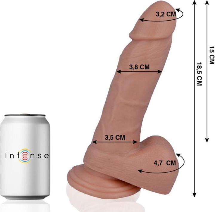 Actual product image Mr. Intense MR INTENSE 14 REALISTIC PENIS 18.5 -O- 3.8CM