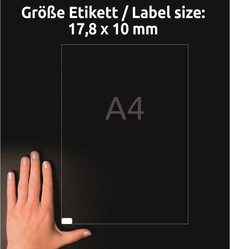Produktbild Avery Universal-Etiketten, ablösbar