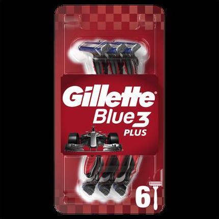 Gillette Gill Blau 3 Plus Rot (Rasierwasser)