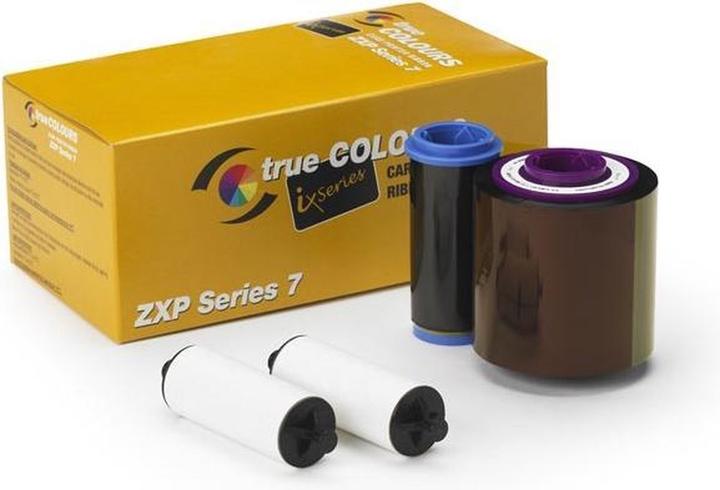 Zebra Zxp7 Kleurenlint Ymcko (6 cm, Veelkleurig)