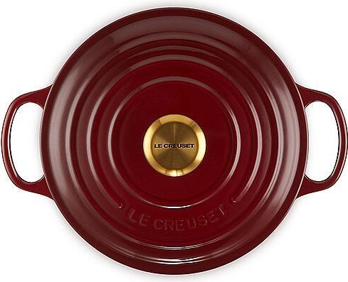 Produktbild Le Creuset Signature (24 cm, Bräter + Schmortopf, Gusseisen, Emaille)