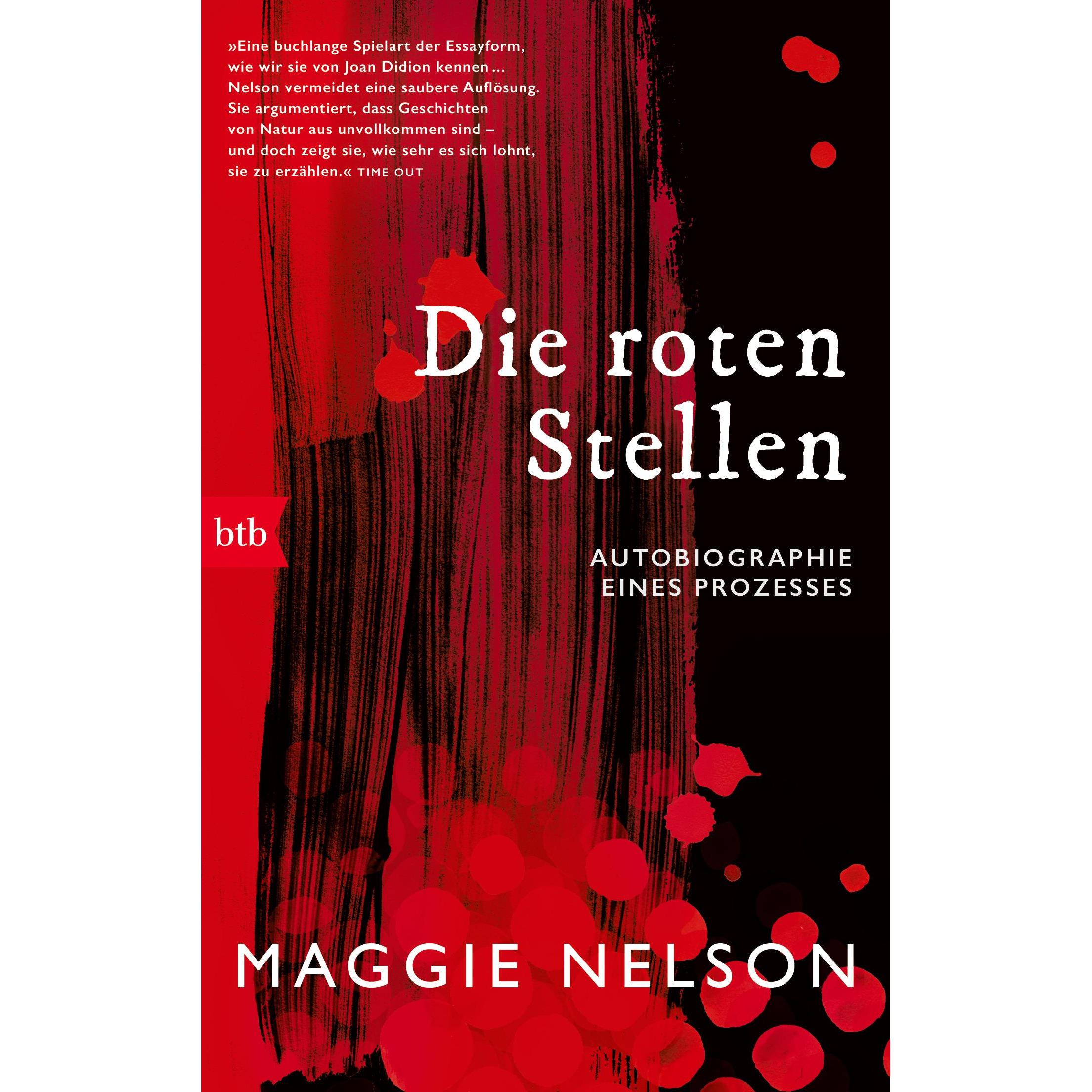 Die roten Stellen, Belletristik von Maggie Nelson