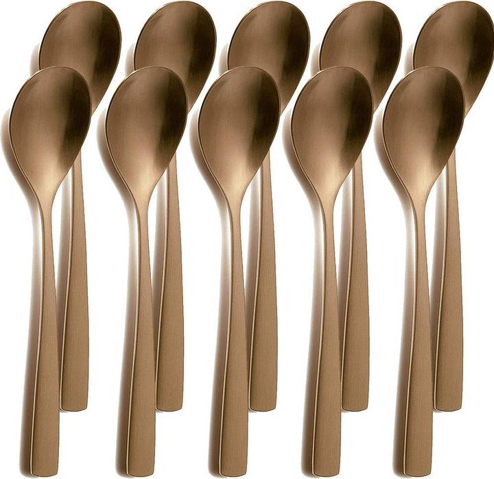 Actual product image Comas Barcelona dessert spoon 18/0 copper matt