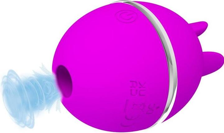 Produktbild Pretty Love Gemini Ball Lila. Runder Vibrator Aus Silikon