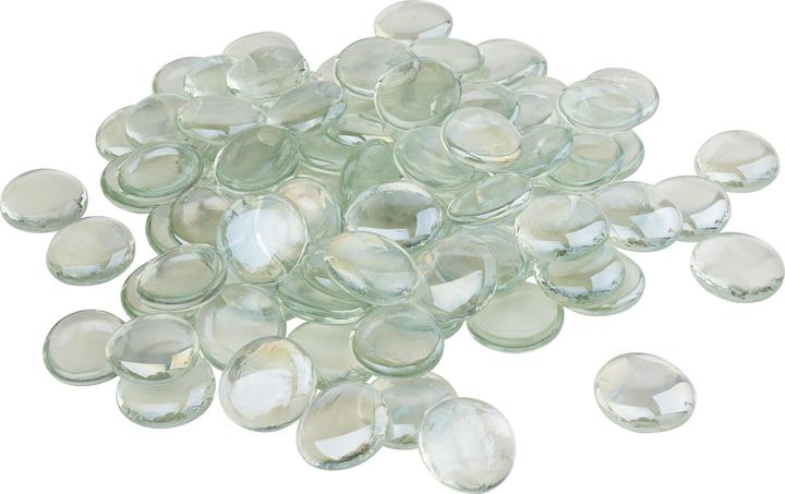 VBS XXL Glas-Muggelsteine "Klar", 1 kg