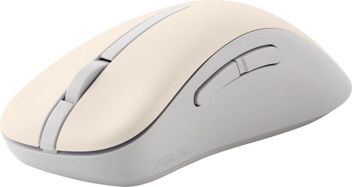 Image du produit ASUS Souris sans fil | MD102 | Souris | 2.4 GHz, Bluetooth | Beige (Sans fil)