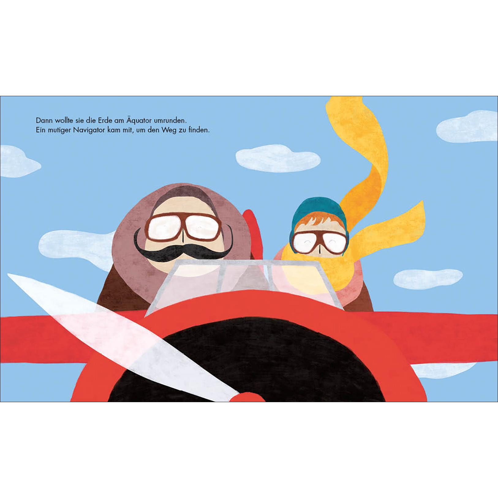 Thumbnail - Amelia Earhart, Kinderbücher von María Isabel Sánchez Vegara