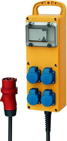 Produktbild Mennekes MEN 70032 LEISTE EverGUM (4 x, CEE 63/5)