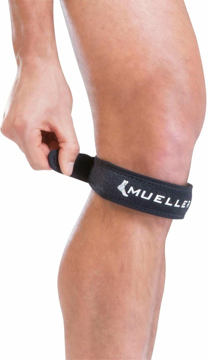 Produktbild Mueller Jumpers Kniegurt Universalgrösse schwarz (One Size)