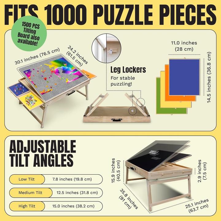 Produktbild Puzzle Ready Puzzleboard (1000 Teile)