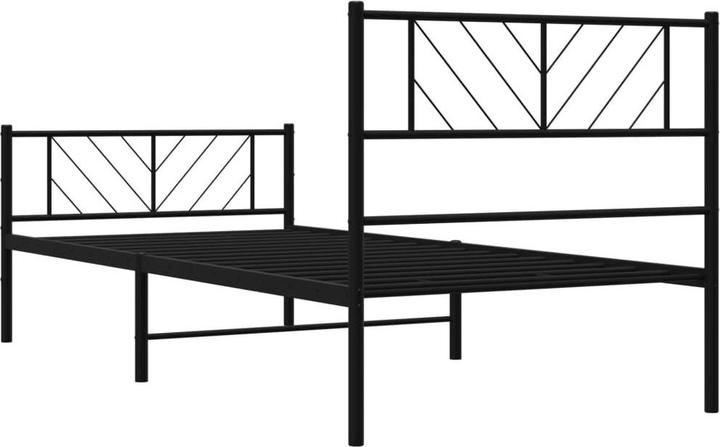 Produktbild vidaXL Metall Bettgestell (90 x 200 cm)