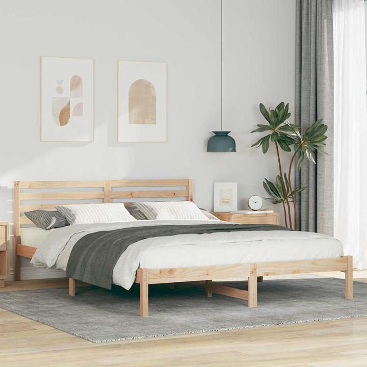 Image du produit vidaXL Plattformbettgestell (160 x 210 cm)
