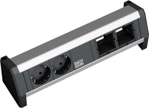 Image du produit Bachmann DESK 2x contact de protection (2x, CEE 7/3)