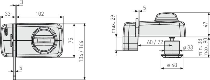 Image du produit Abus 7030 S EK