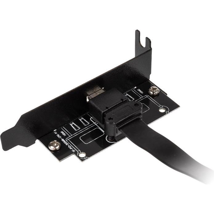 Thumbnail - Akasa Low Profile PCI Bracket Adapter, USB 3.1 Typ C, PC Gehäuse Zubehör