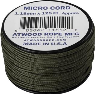 Helikon Micro Cord (Olive) - 38 m outdoor cord (38 m)