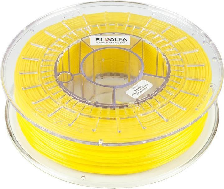 Actual product image Filoalfa Pet-G Yellow 700gr (PETG, 2.85 mm, 700 g, Yellow)