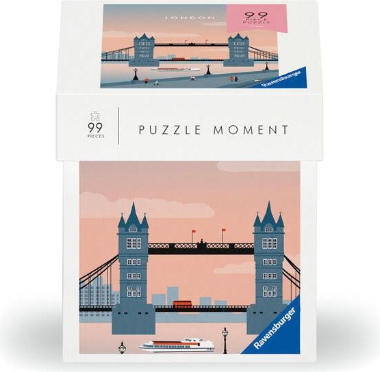 Produktbild Ravensburger Puzzle 12001375 - London - 99 Teile Puzzle Moment für Erwachsene und Kinder ab 14 (99 Teile)
