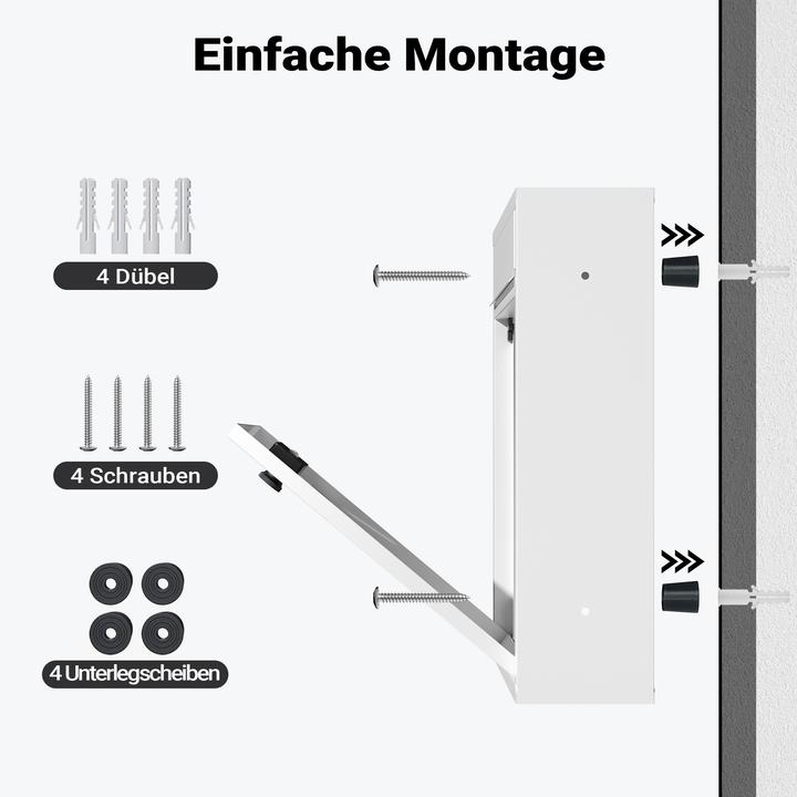 Actual product image Wiltec Wall Mailbox Code Lock Letterbox Postbox Pillar Letter Mail Post Box