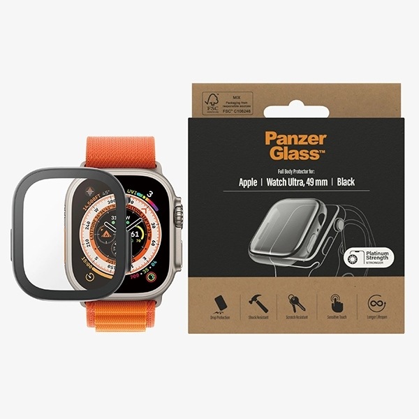 Immagine prodotto PanzerGlass Pellicola protettiva Full Body Apple Watch Ultra (49 mm) Nero