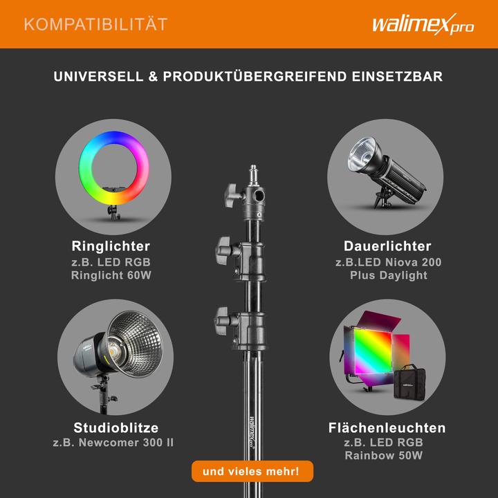 Produktbild Walimex pro Pro Lampenstativ AIR, 290cm (290 cm, 7 kg)