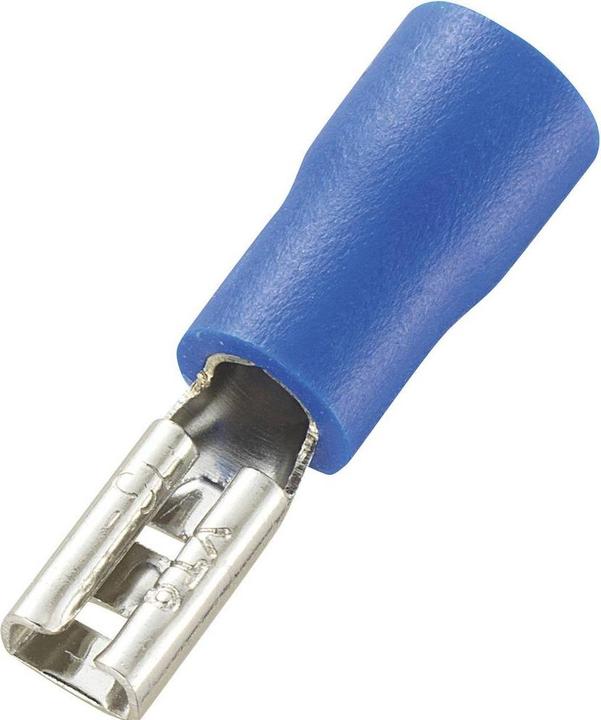 Actual product image Conrad Components Flachsteckhülsen